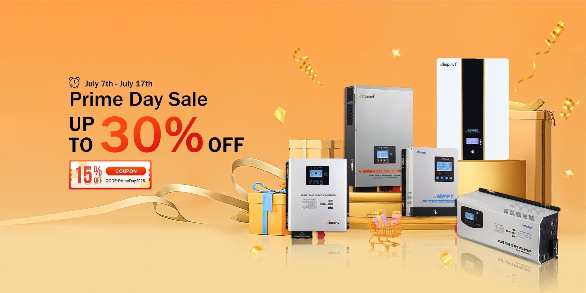 Don't miss out on 15% off Prime Day 2025