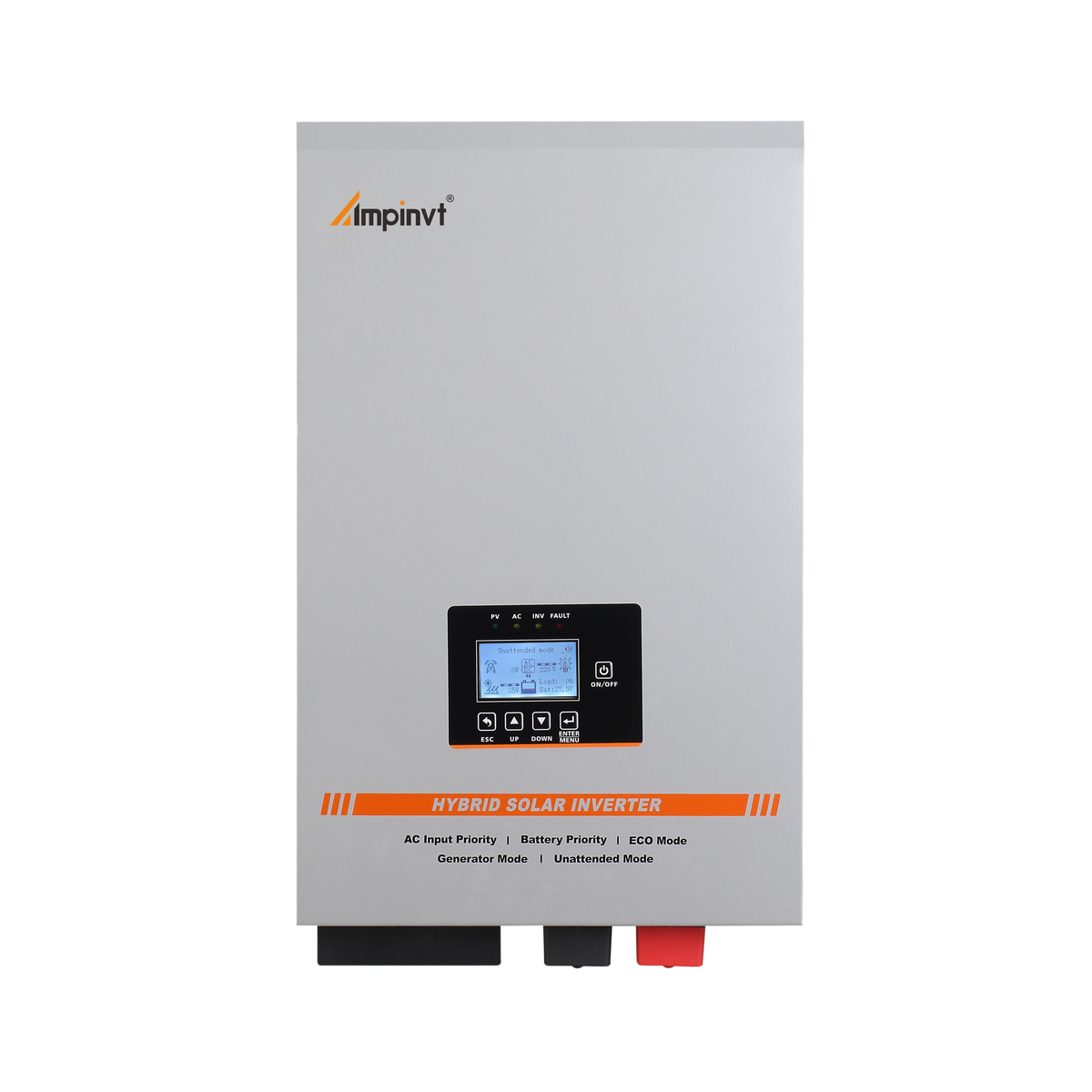 Inversor solar híbrido de fase dividida de 5KW CC 24 V