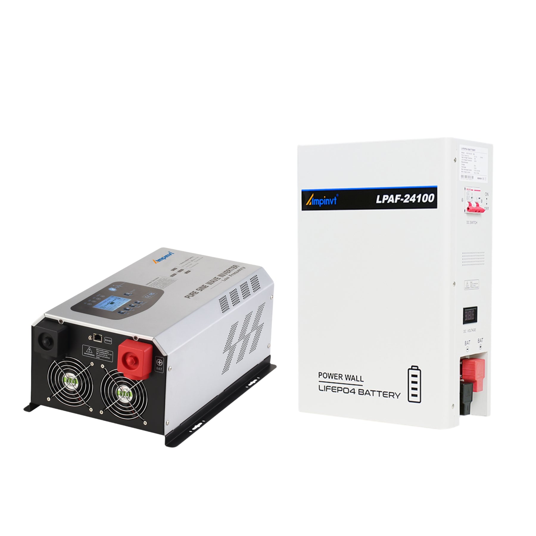3000W DC 24V Pure Sine Wave Power Inverter with AC Charger