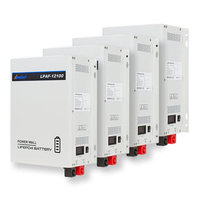 12V 100AH 1.2KWH Power Wall LiFePO4 Lithium Battery with BMS LP-AF12100