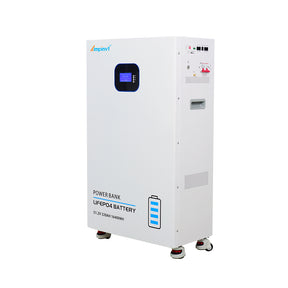 51.2V 320AH 16.4KWH Power Wall LiFePO4 Lithium Battery with 100A BMS with Bluetooth & WIFI Function