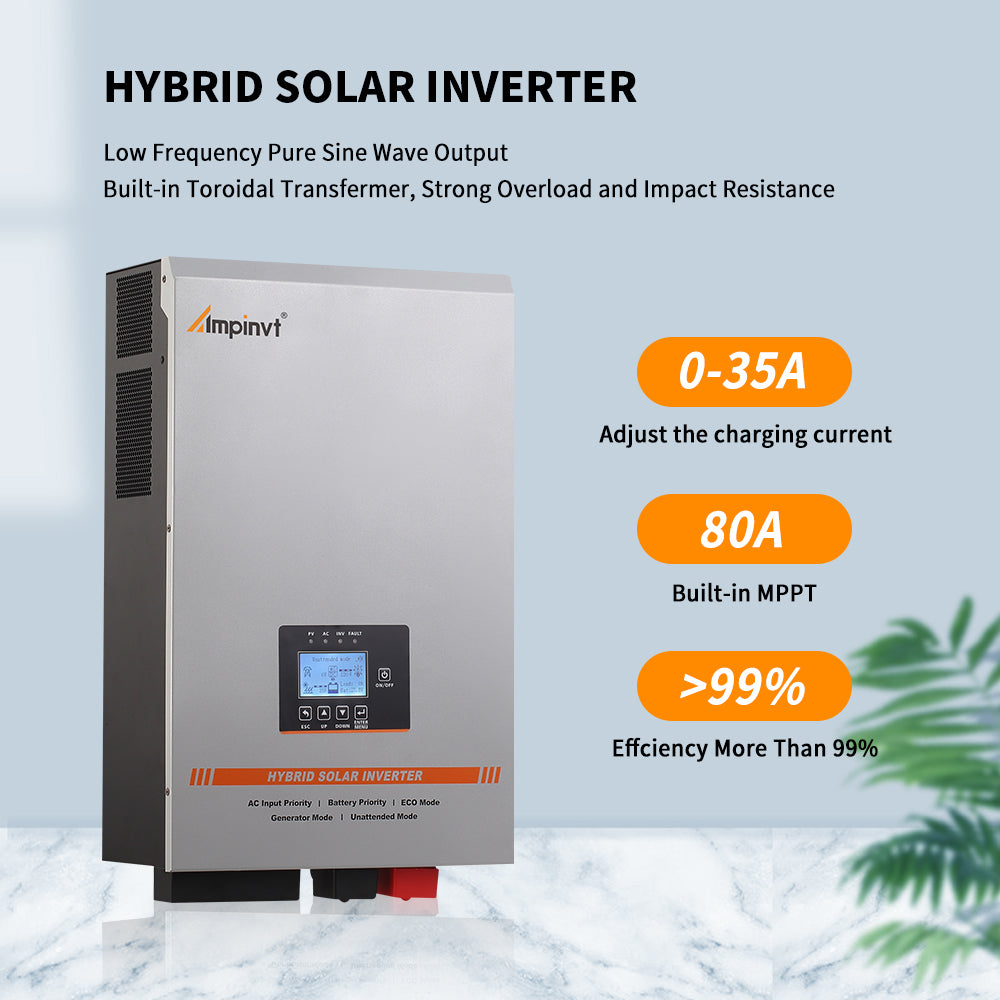3500W DC 48V Off grid Hybrid Solar Inverter