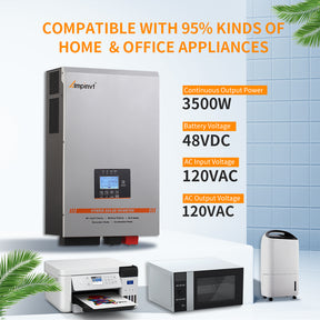 3500W DC 48V Off grid Hybrid Solar Inverter