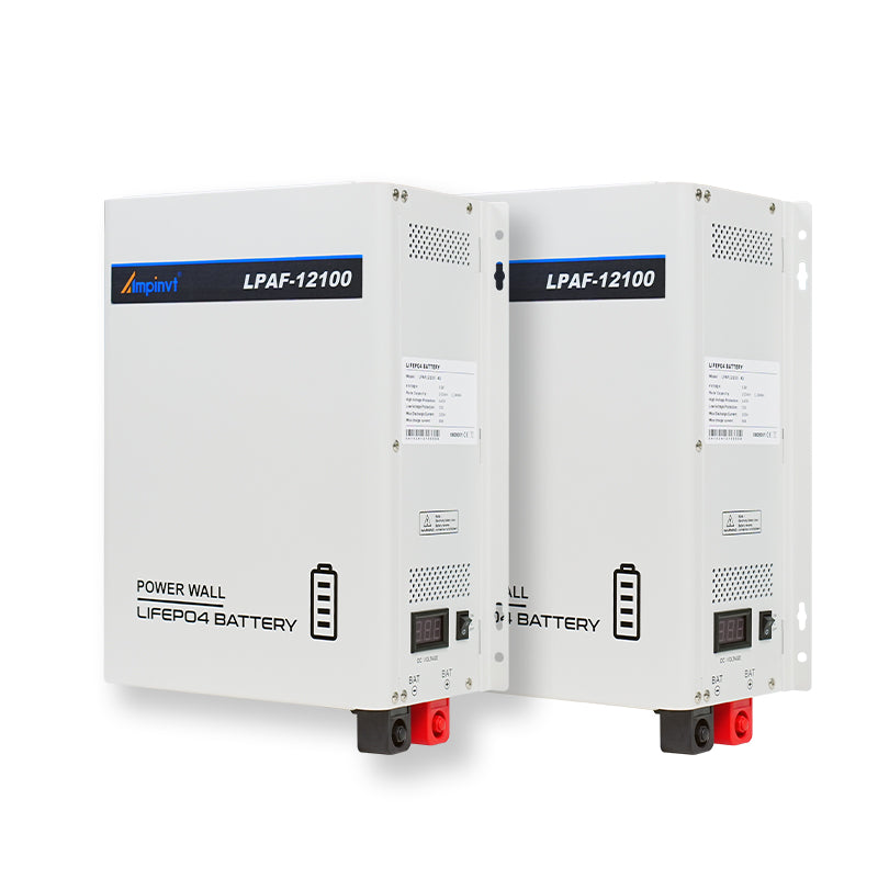 12V 100AH 1.2KWH Power Wall LiFePO4 Lithium Battery with BMS LP-AF12100
