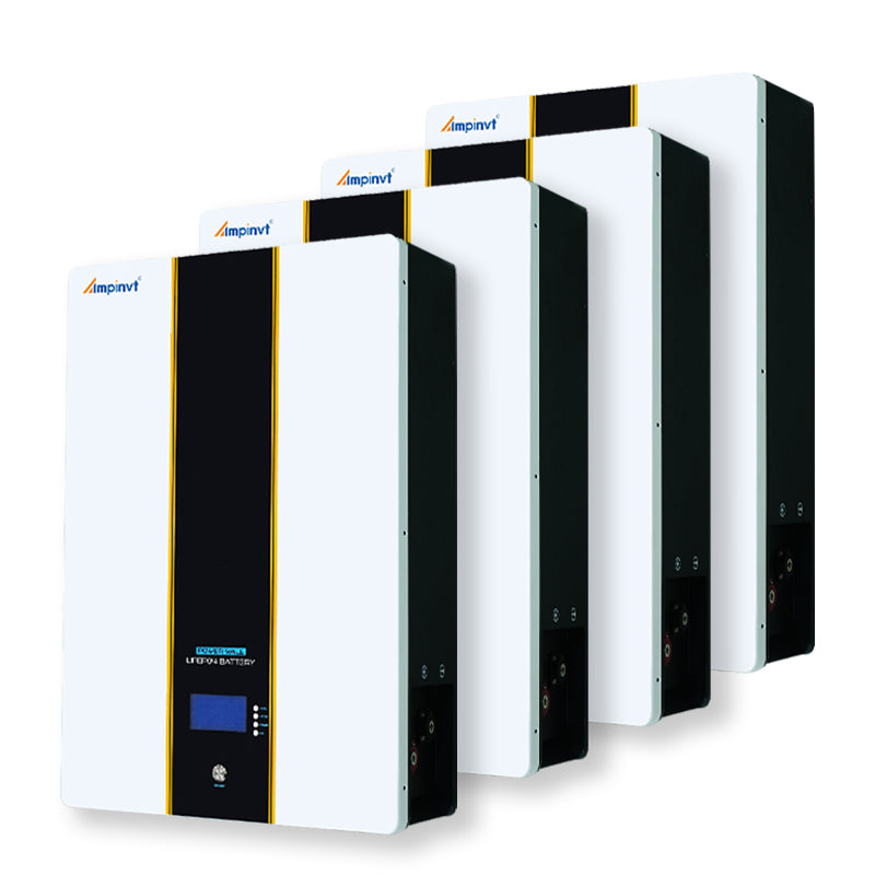 Batería de litio PowerWall LiFePO4 de 48 V, 100 AH y 5,12 KWH con BMS LP-AF51AA 