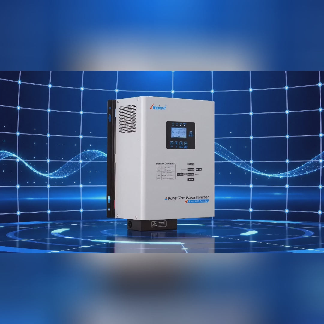 1200W 12Vdc to 120Vac Off grid Low frequency Solar Inverter 40A MPPT