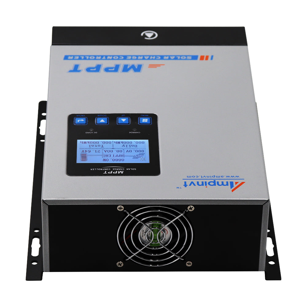 Ampinvt 80 Amp MPPT Solar Charge Controller 48V 36V 24V 12V Auto, 80A Solar Panel Regulator Max Input Power 1100W-4500W, for AGM Sealed