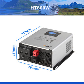 800W DC 12V Pure Sine Wave Inverter with Charger